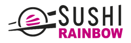 Sushi Rainbow logo.